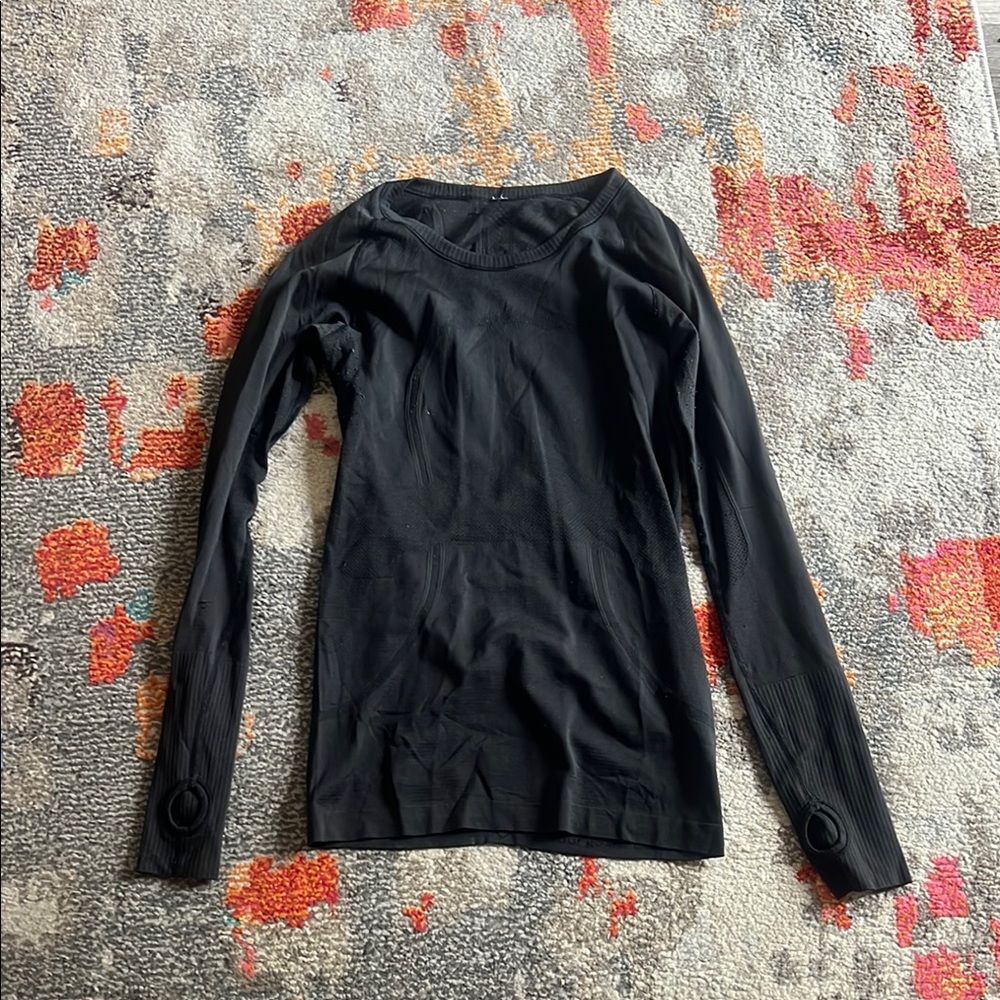 Lululemon Black Long Sleeve Women's Top